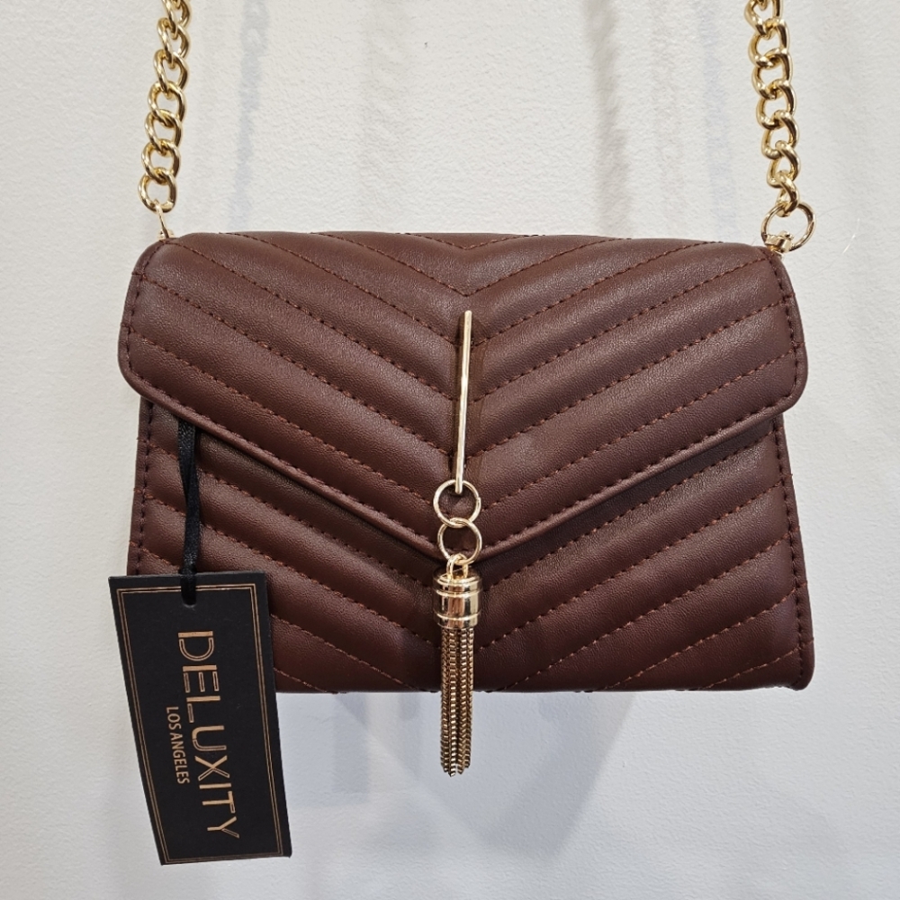 Deluxity Los Angeles Vegan Crossbody Bag